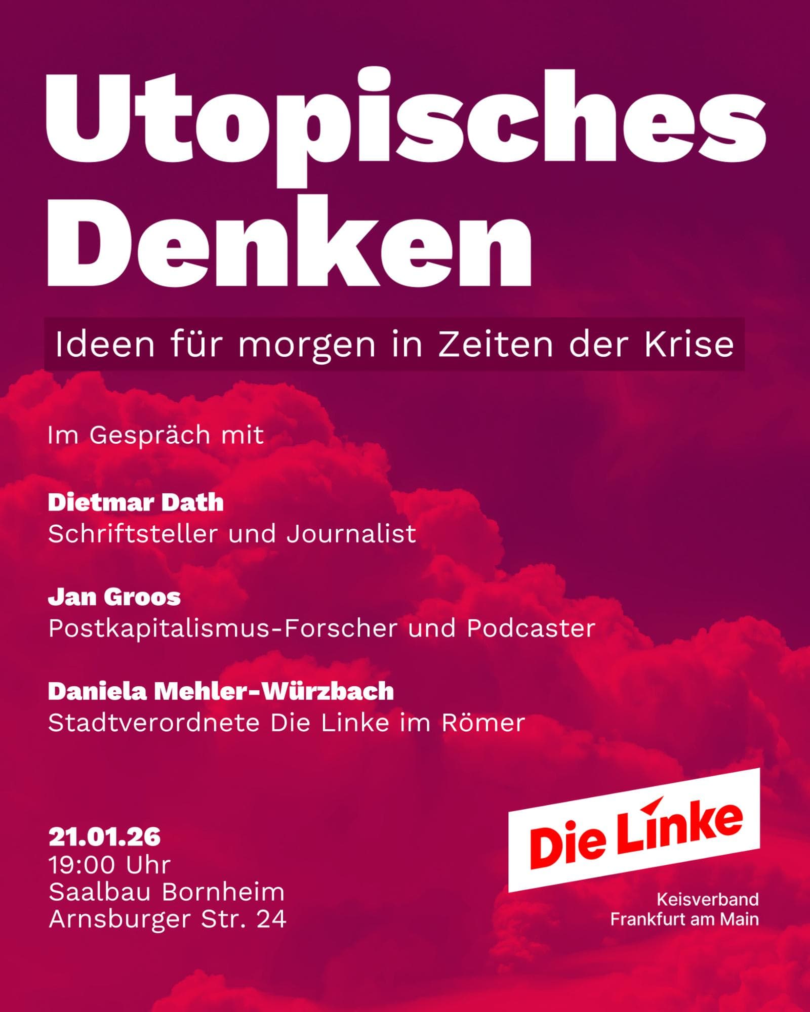 Utopisches Denken - Ideen für morgen in Zeiten der Krise