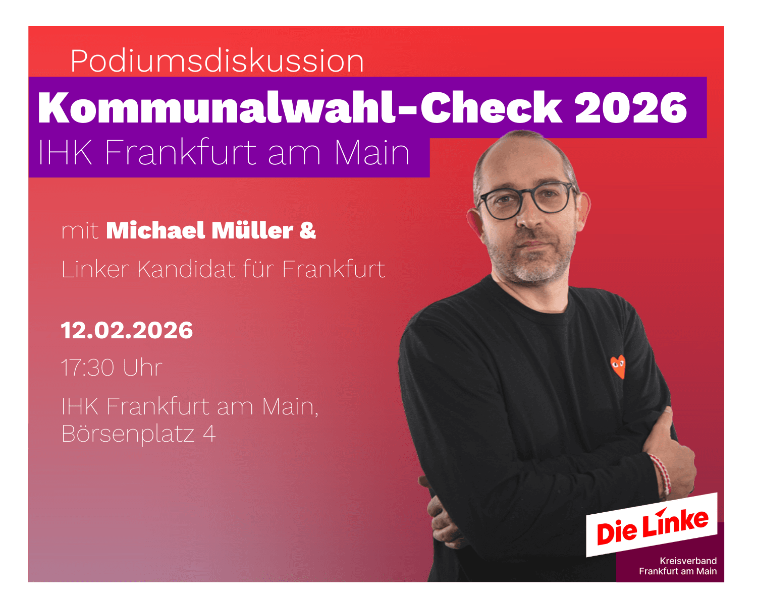 Kommunalwahl-Check 2026 der IHK Frankfurt - Mit Michael Müller!