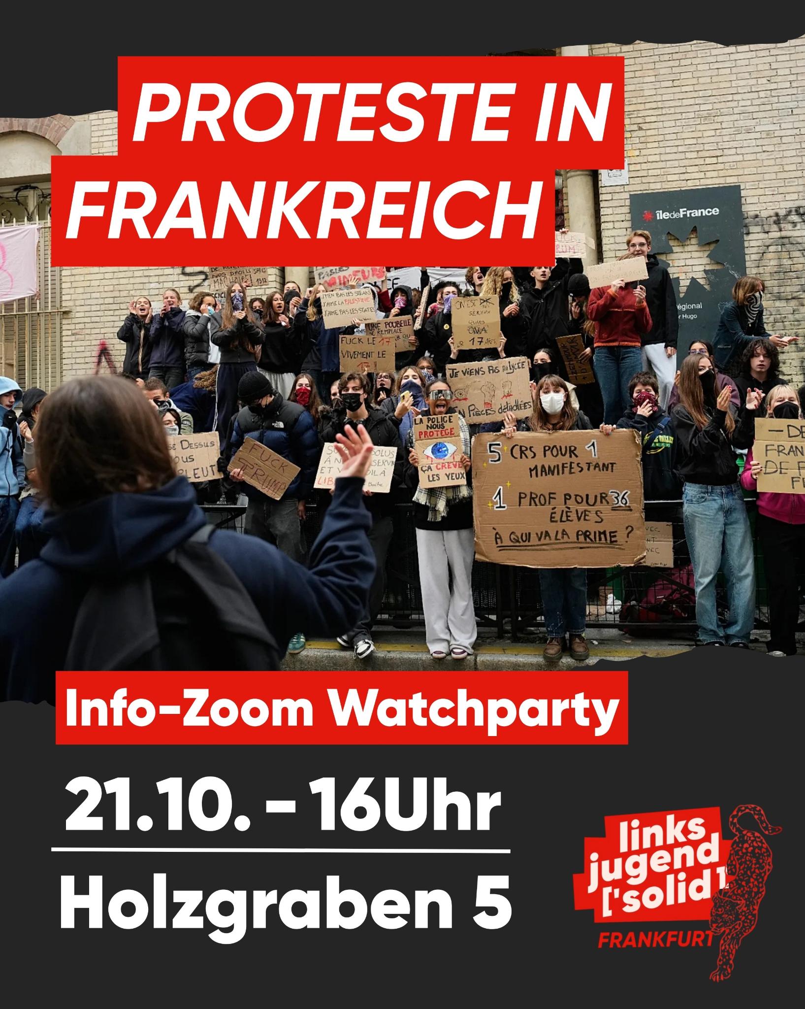 HEUTE!!: WIR MÜSSEN FRANZÖSISCH LERNEN!🇫🇷 Megazoom Watchparty zu den Protesten in Frankreich