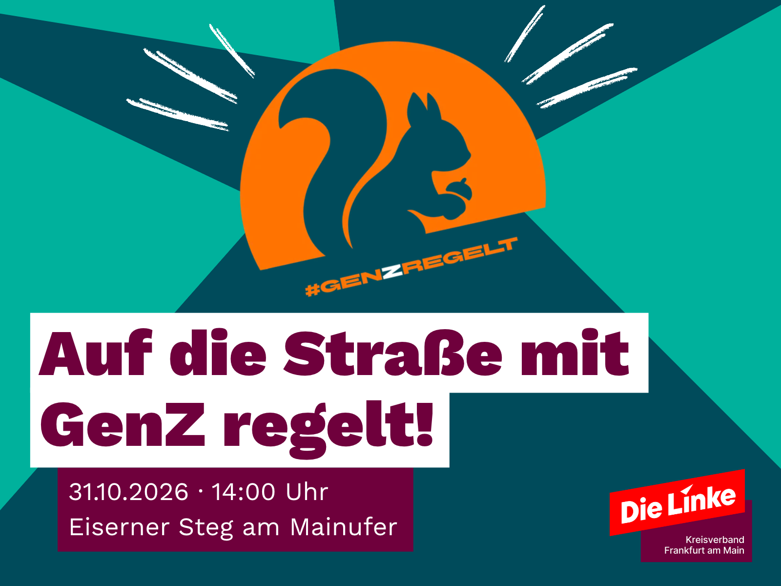DEMO: GenZ regelt – Gemeinsam für eine gerechte Zukunft!